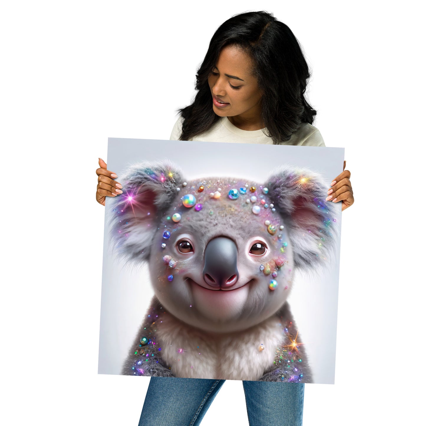 Bedazzled Baby Koala - Art Print