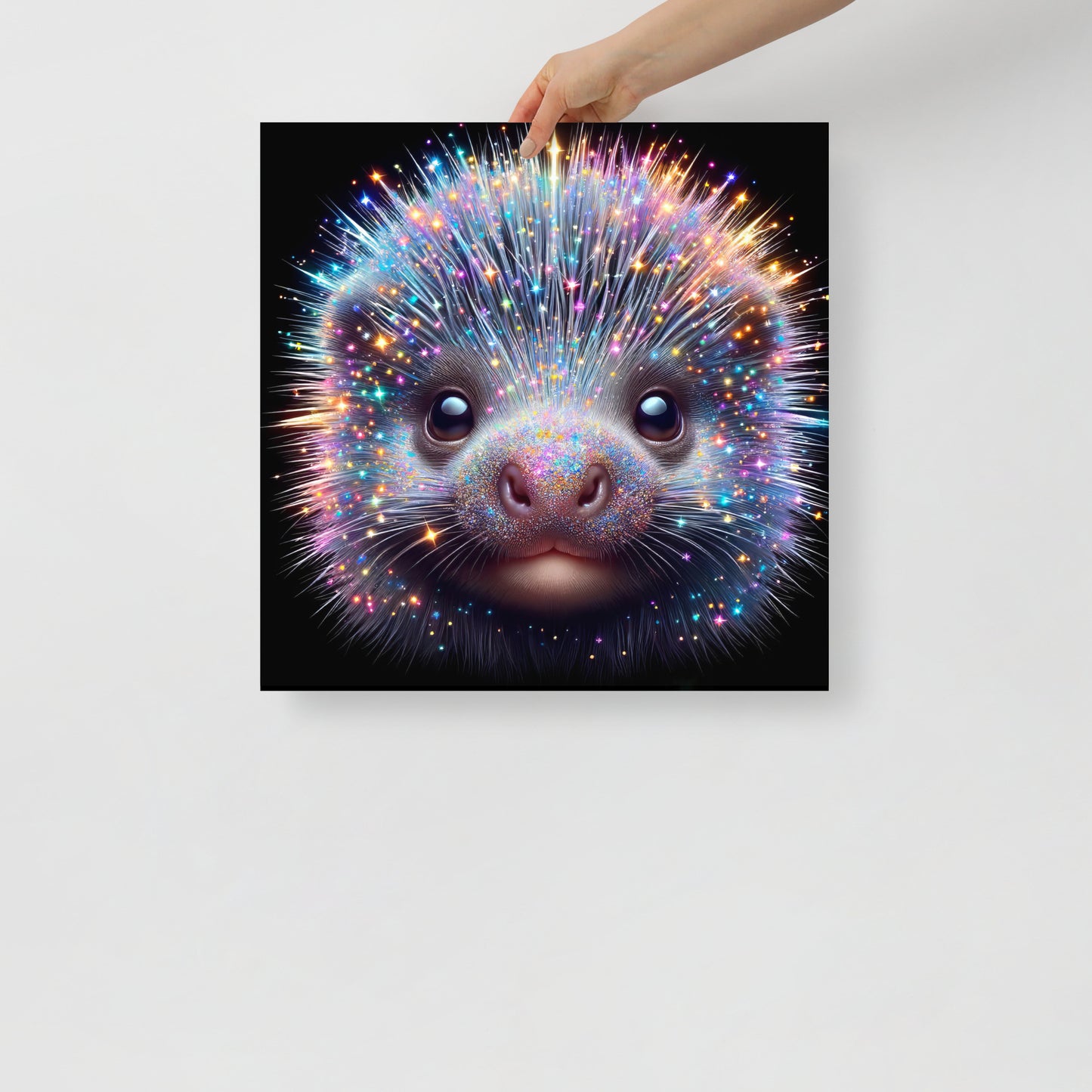 Bedazzled Baby Porcupine - Art Print