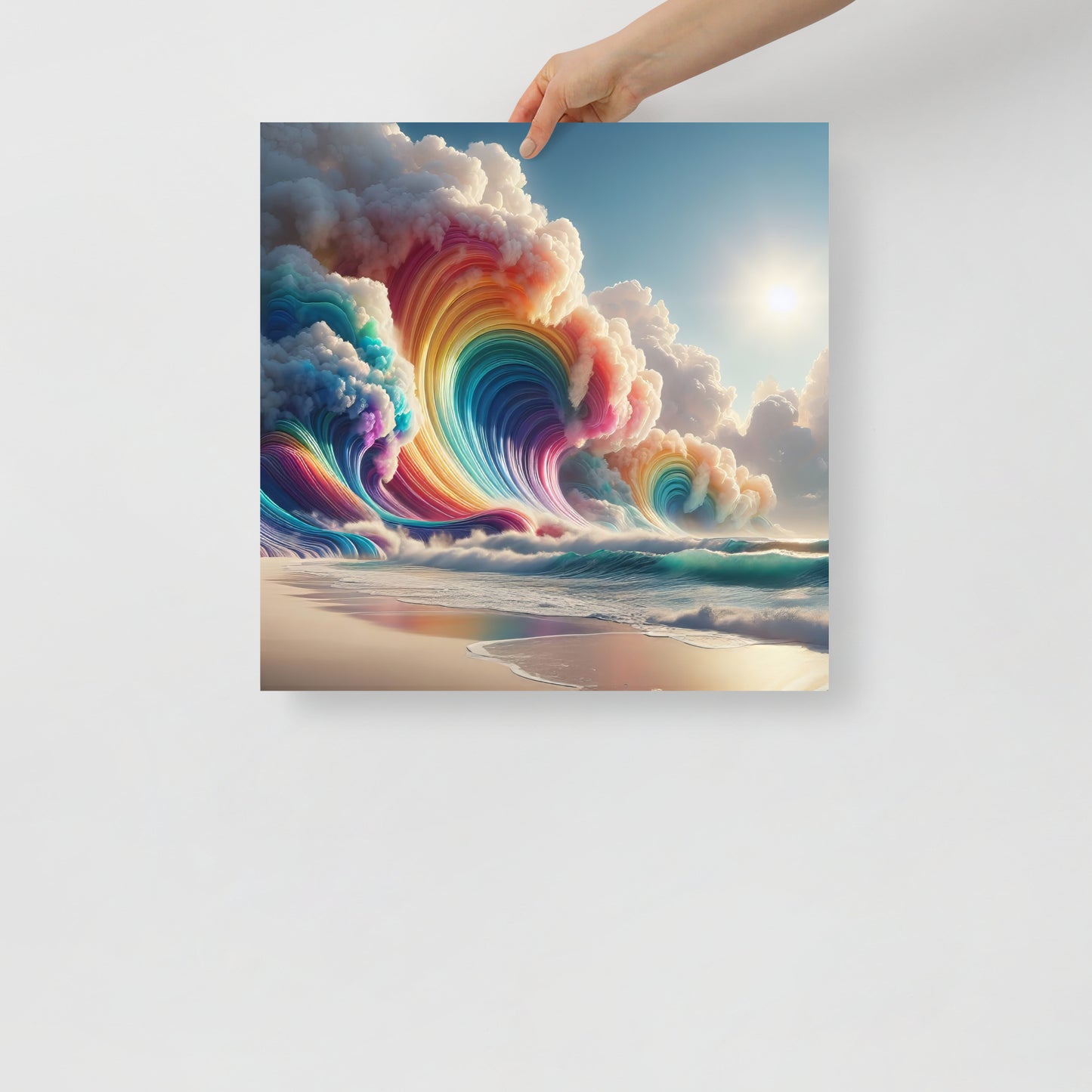 Rainbow Surge - Art Print