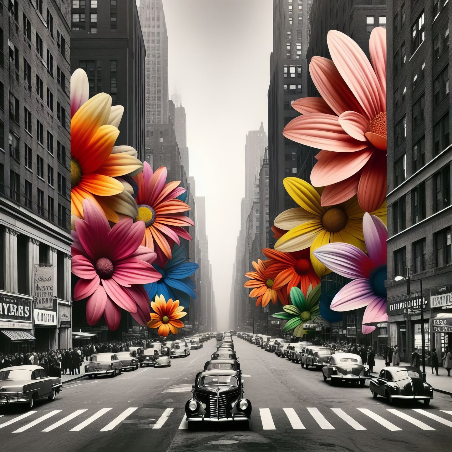 NYC in Full Bloom - Art Print